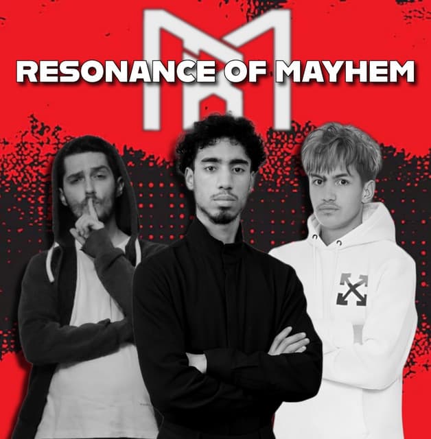 Resonance of Mayhem — three rawstyle producers; two of them, Dishairano de Boer and Konstantino Tsavalias, founded Hardwave Studios